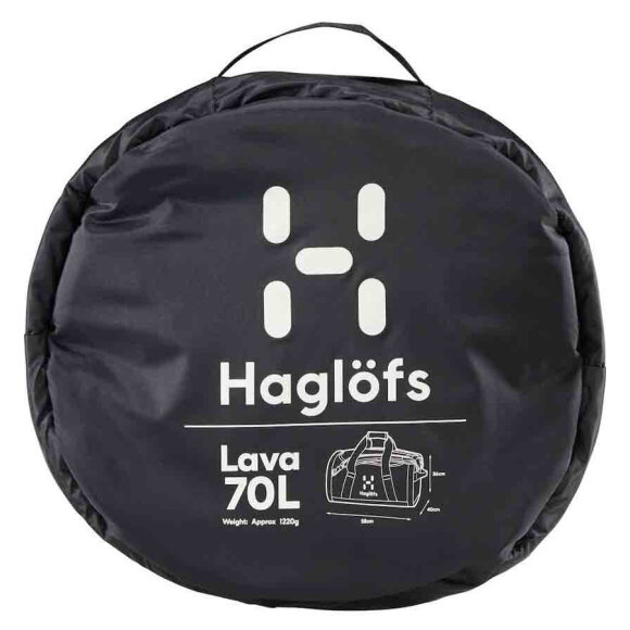 Haglöfs - Lava 70 True Black Duffelbag