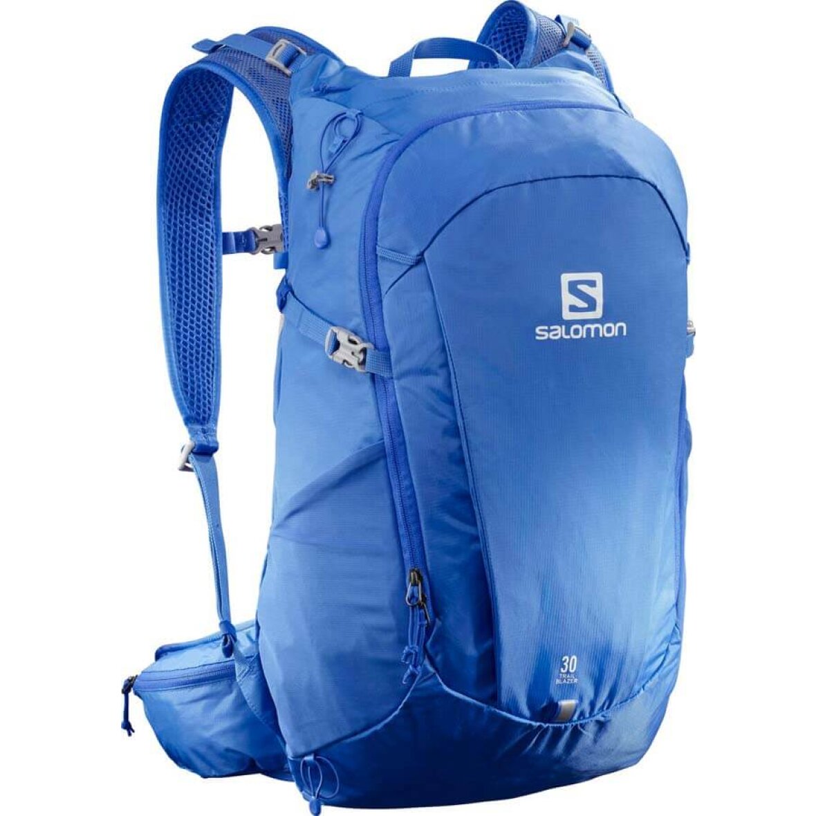 Derfra deres festspil Salomon Trailblazer 30 - Ensfarvet blå rygsæk fra Salomon - Køb den her!