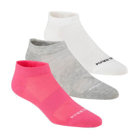 Kari Traa - Tåfis Sock 3-pack - pink, grå, hvid
