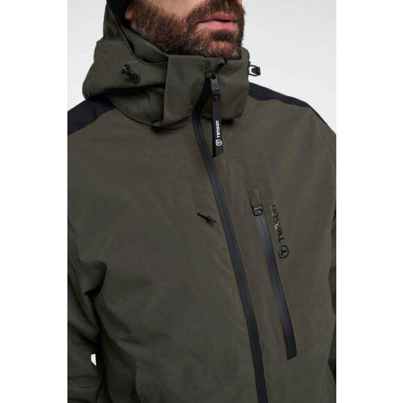 Tenson - Svensk outdoorbrand - outdoortøj - Core Ski Jacket Men Olive