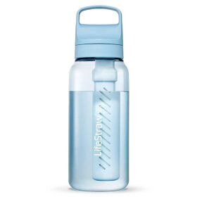 Go 2.0 Water Filter Bottle 1L Icelandic Blue