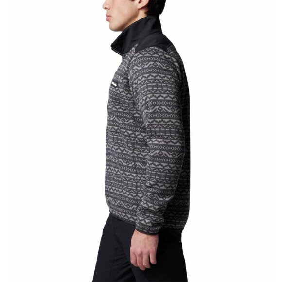 Sweater Weather Half Zip Strikket Fleecejakke