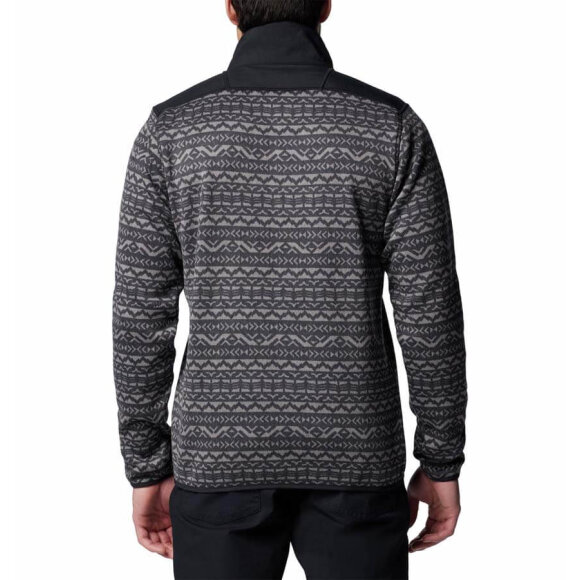 Sweater Weather Half Zip Strikket Fleecejakke