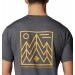 Kwick Hike Back Graphic SS Tee Black Heather