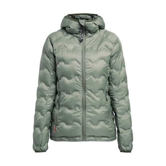 Tenson W Shibui Down Jacket Grey Green Dunjakke