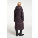 Tenson W Shanna Down Coat Aubergine Lang damejakke