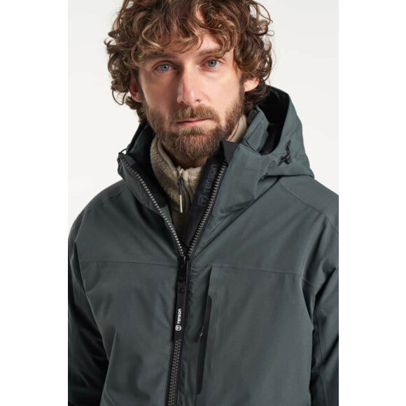 Tenson Dave Jacket M Grey Green Vinterjakke