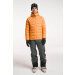 Tenson M Shibui Down Jacket Dark Orange Dunjakke