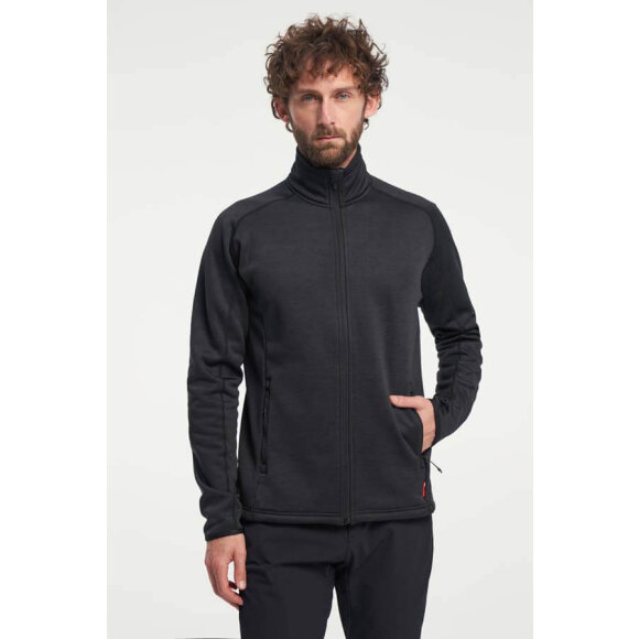 Tenson Fleece TXlite Midlayer Zip M Black