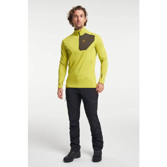 Tenson Txlite Half Zip M Acid Lemon