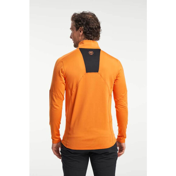 Tenson Txlite Half Zip M Dark Orange Fleece