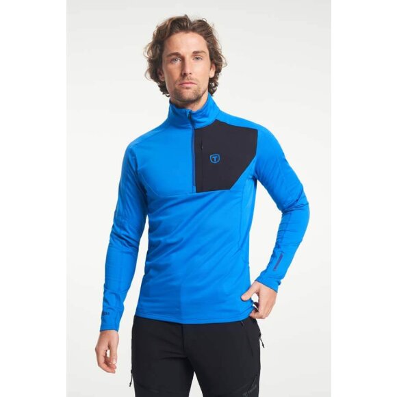 Tenson Txlite Half Zip M Electric Blue Fleece