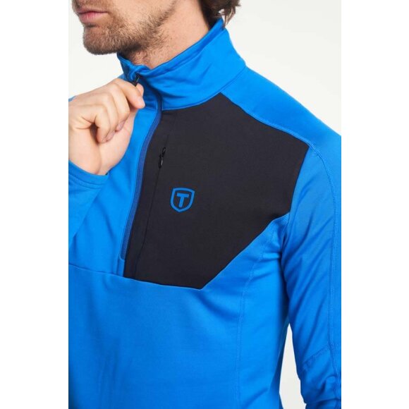 Tenson Txlite Half Zip M Electric Blue Fleece