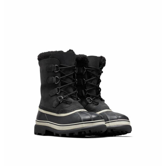 Sorel Caribou WP M Black/Dark Stone - De klassiske Vinterstøvler