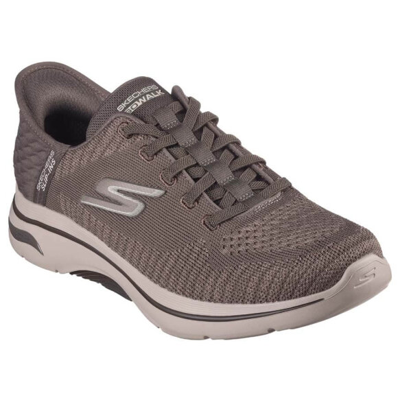 Skechers M Go Walk Arch Fit 2,0 Taupe Sko