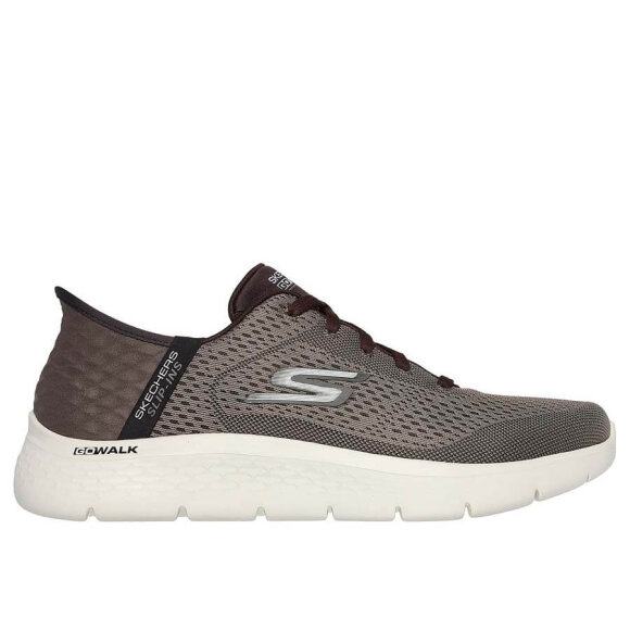 Skechers M Go Walk Flex Brown Hverdagssko til herrer