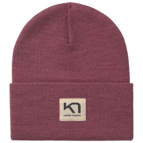 Kari Traa Røthe Beanie Plum Strikhue