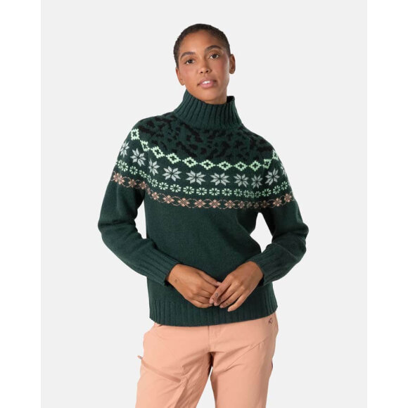 Kari Traa Ingrid Knit Pine Sweater