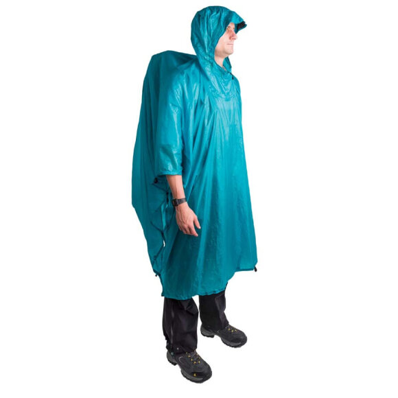 Ultra-Sil 15D Tarp Poncho Blue Regnslag