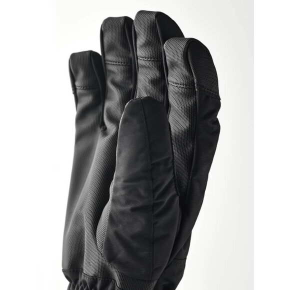 Hestra Gauntlet Sr. - 5 finger Black Skihandsker