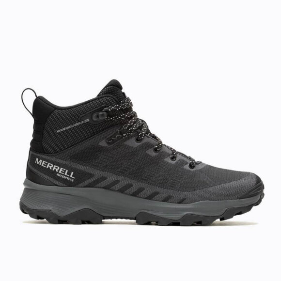 Merrell M Speed Eco Mid WP Black Vandrestøvle