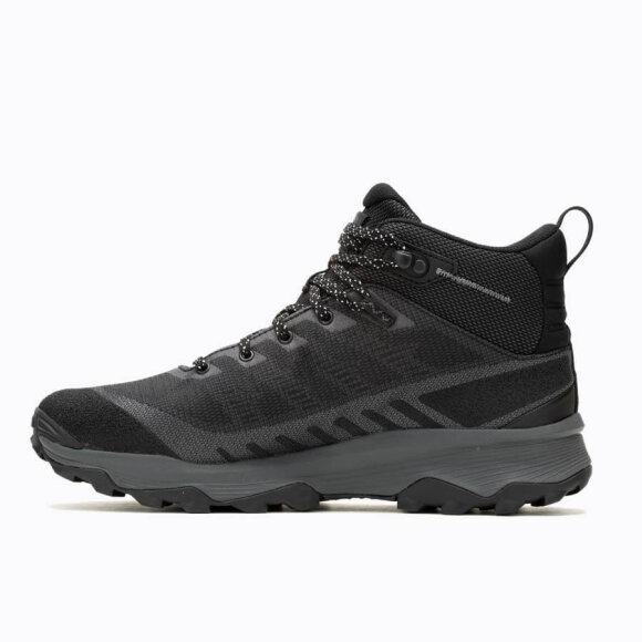 Merrell M Speed Eco Mid WP Black Vandrestøvle