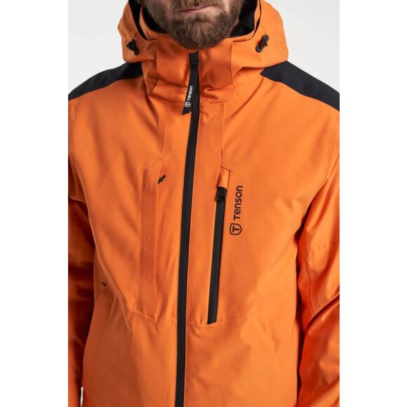 Tenson M Core Ski Jacket Dark Orange Skijakke