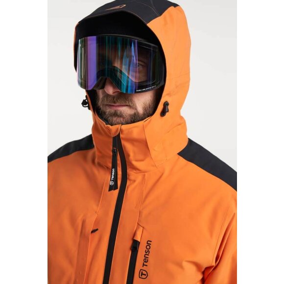 Tenson M Core Ski Jacket Dark Orange Skijakke