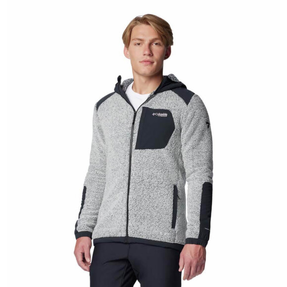 M Arctic Crest Sherpa Full Zip Tyk Fleecejakke