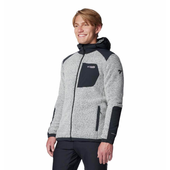 M Arctic Crest Sherpa Full Zip Tyk Fleecejakke