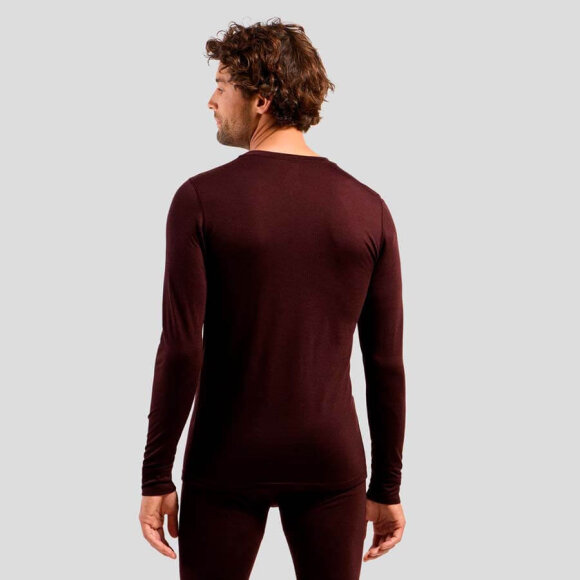 Odlo Undertrøje til mænd  M Top Crew Neck L/S Merino