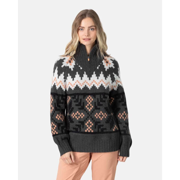 Kari Traa Amelia Knit Dark Grey Sweater