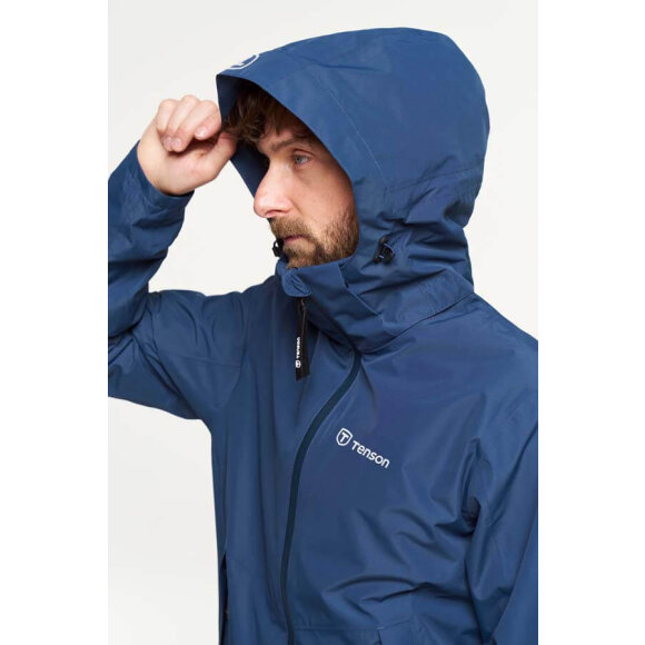 Tenson regnjakke M Winga Rain Jacket Dark Blue