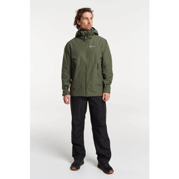 Tenson regnjakke M Winga Rain Jacket Dark Olive