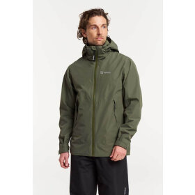 Tenson regnjakke M Winga Rain Jacket Dark Olive