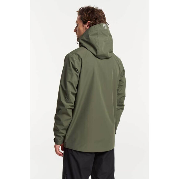 Tenson regnjakke M Winga Rain Jacket Dark Olive