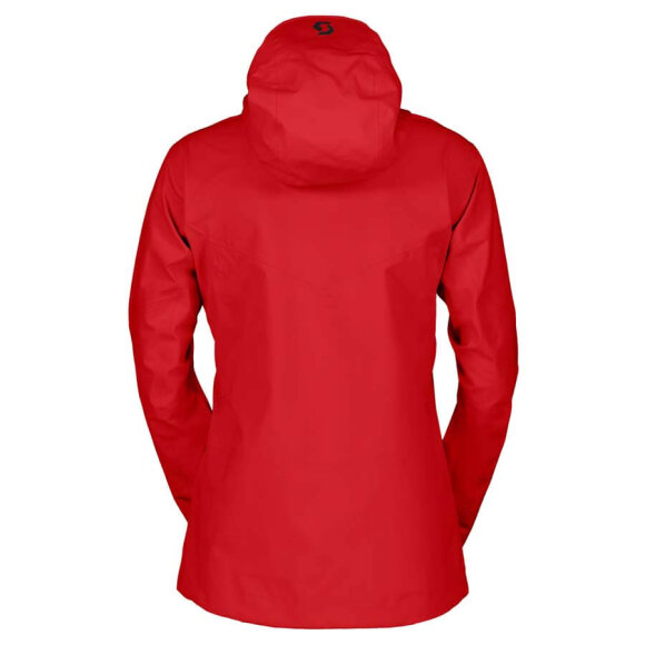 Scott 3-lags skaljakke W's Explorair 3L Jacket Red