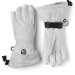 Hestra skihandsker Heli Ski Female 5 finger Pale grey/white