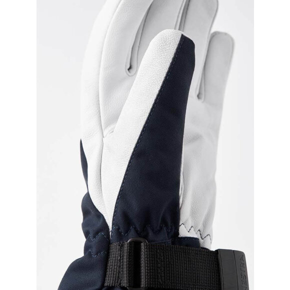 Hestra Skihandsker Heli Ski Female 5 finger Navy/offwhite