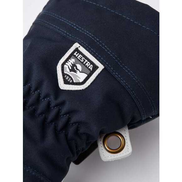 Hestra Skihandsker Heli Ski Female 5 finger Navy/offwhite