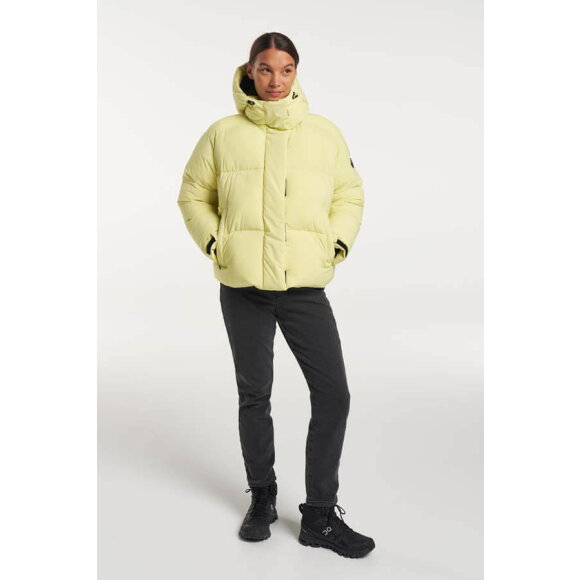 Tenson Skijakke W Moon Jacket Light Yellow