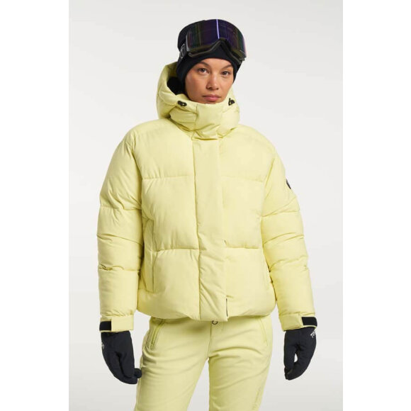 Tenson Skijakke W Moon Jacket Light Yellow