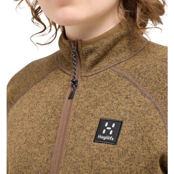 Haglöfs fleece Risberg Jacket Women Teak Brown