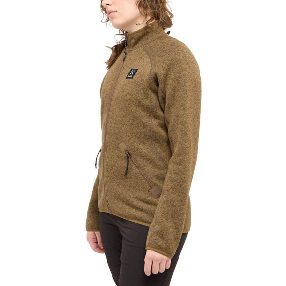 Haglöfs fleece Risberg Jacket Women Teak Brown