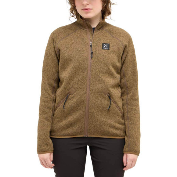 Haglöfs fleece Risberg Jacket Women Teak Brown