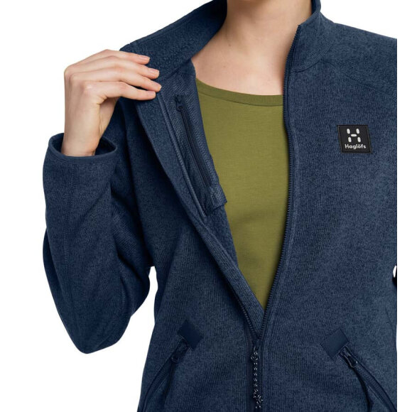 Haglöfs fleecejakke Risberg Jacket Women Tarn Blue