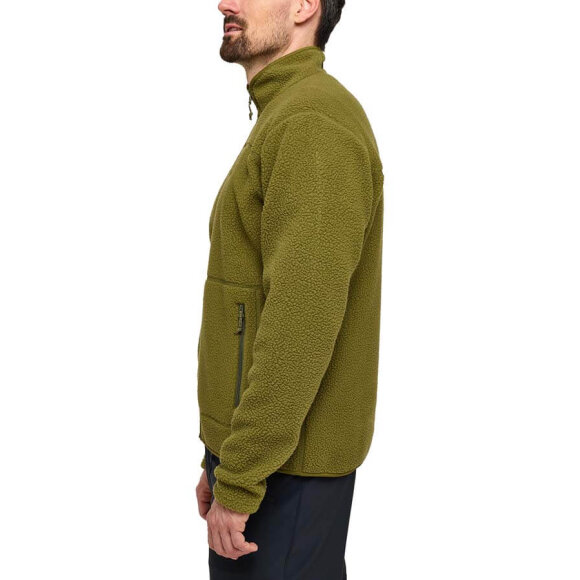 Haglöfs Tyk Fleece Mossa Pile Jacket Men Olive