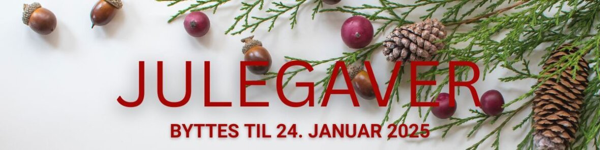 Julegaver byttes til 24 januar 2025 i Naturligvis Outdoor