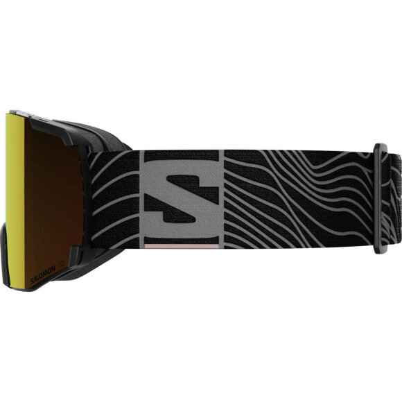 Salomon S/View Black/mid red Goggles