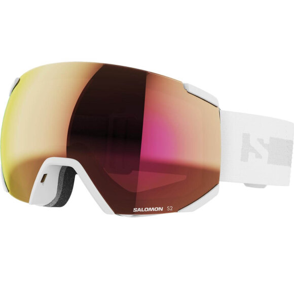 Radium ML White/Univ Ruby Goggles